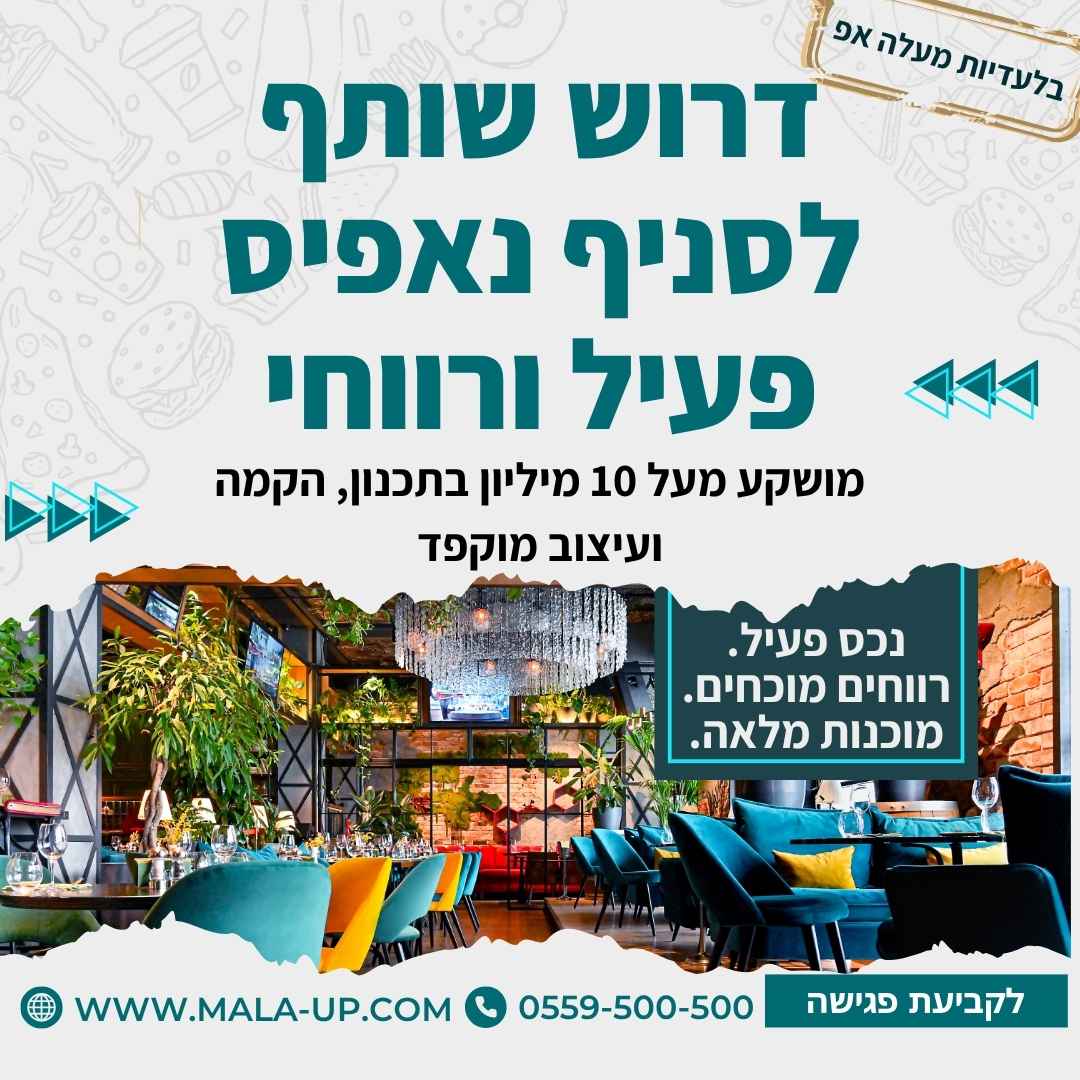 שותפות בעסק קיים